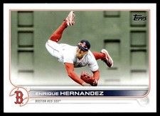 2022 Topps Enrique Hernandez Boston Red Sox #90