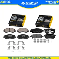 Front Rear Ceramic Brake Pads For Sebring Avenger Caliber Compass Patriot Lancer