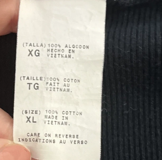 Disney Girls T Shirt Black Geometric XL Cotton Long Sleeve Round Neck Vintage - Image 4 of 4