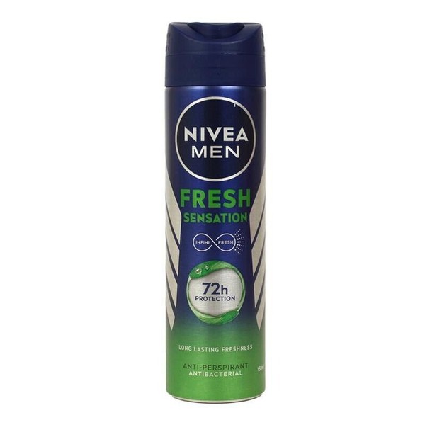 Nivea Men Deodorante 72H Protection Fresh Sensation Spray 150 Ml-image