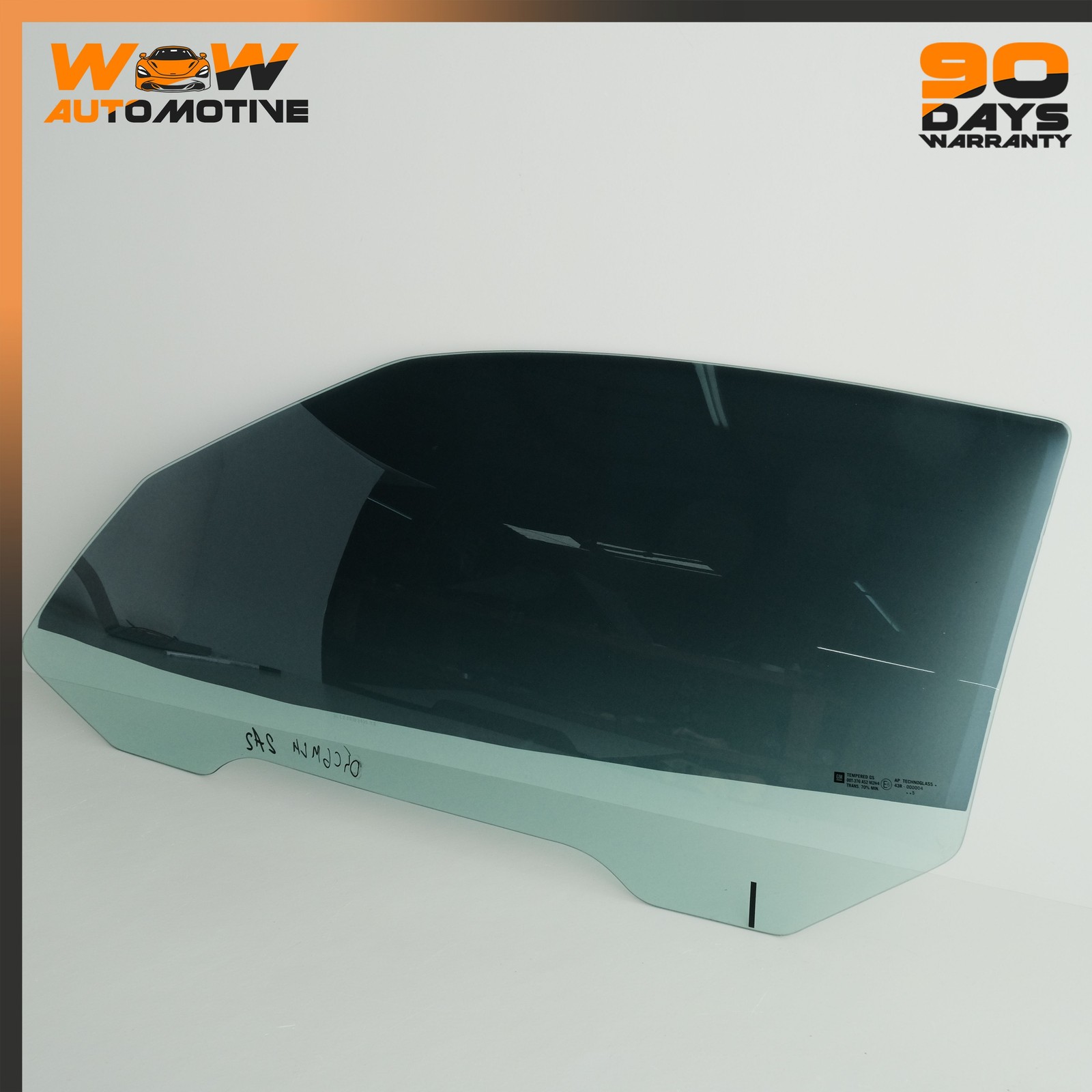 Chevrolet Corvette 2005-2013 Front Left Door glass