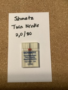 Husqvarna Schmetz Twin Needle 130/705H ZWI 2,0/80