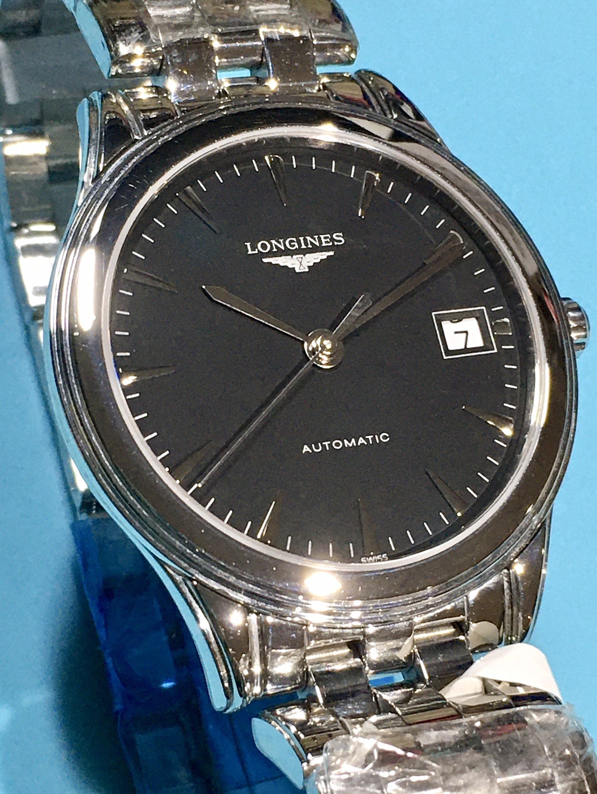 LONGINES FLAGSHIP CLASSIC AUTOMATIC BLACK DIAL ST… - image 4