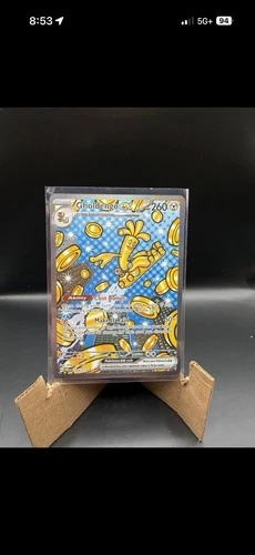 Pokemon TCG Gholdengo ex 164/131 Prismatic Evolutions & 2 Sealed Tyrunt proms