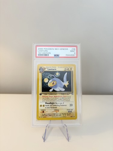 Lanturn (1st Edition) graded PSA 9 for sale on eBay
