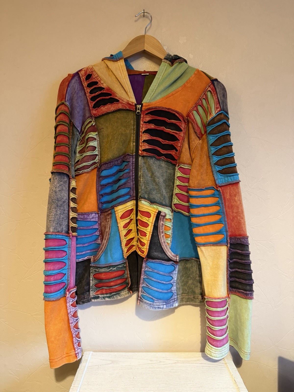 Patchwork Multicolour 100% Cotton Made In Napal H… - image 2