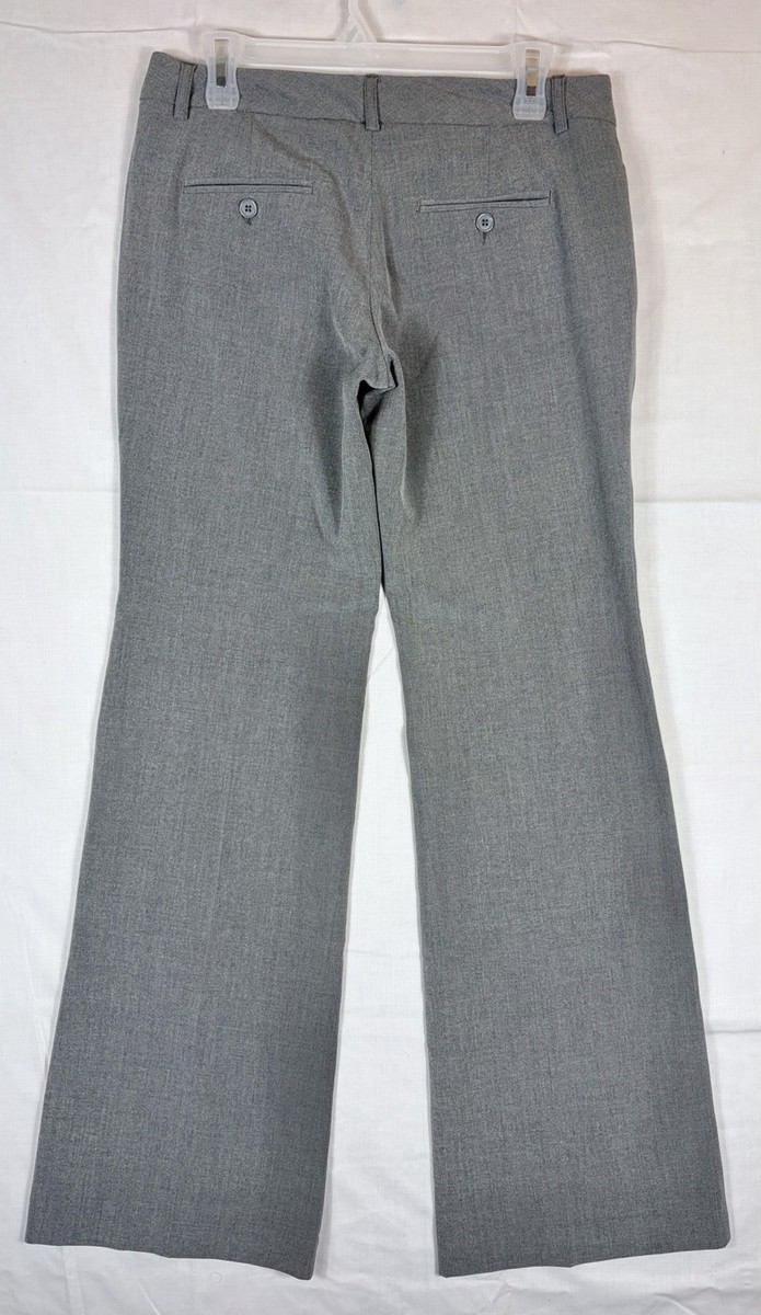 Express Editor Pants Dress Slacks Wide Leg Office Gray Women’s Size 6 NWT 33x32 View 2