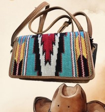 American Darling Crossbody Genuine Western Leather Women Bag NWT
