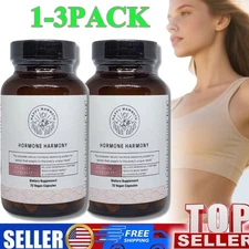 Happy Mammoth Hormone Harmony Natural Hormonal Support for Women 72 Capsules