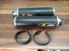 Arata Generation Carbon Fiber Motorcycle Exhaust Set
