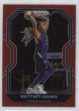 2021 Panini Prizm WNBA Red Prizm 120/299 Brittney Griner #31 14t3