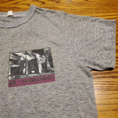 Vintage Thin U2 1985 Unforgettable Fire Tour Shirt Size Lg 18" X 25" USA Made - Picture 10 of 24