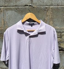 Peter Millar Crown Crafted All Over Print Polo Shirt Mens XL Performance