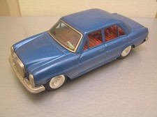 Yonezawa Toys Mercedes Benz 250 tin friction toy car made in Japan 8" Near Mint