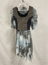 Art Stone "Cinderella" Grey Dance Costume w/briefs and scarf - Size Large Child