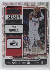 2023-24 Panini Contenders Season Ticket Paul George #22 1s4r