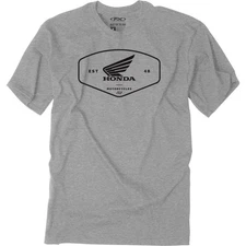 Factory Effex Honda Origin T-Shirt - Heather Gray - Large 28-87324