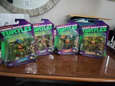 Teenage Mutant Ninja Turtle 2012 Reissue TMNT Nickelodeon Set Leo Don Raph Mikey