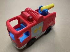 Fisher Price Little People Helping Others 12" Fire Truck w/Lights and Sounds