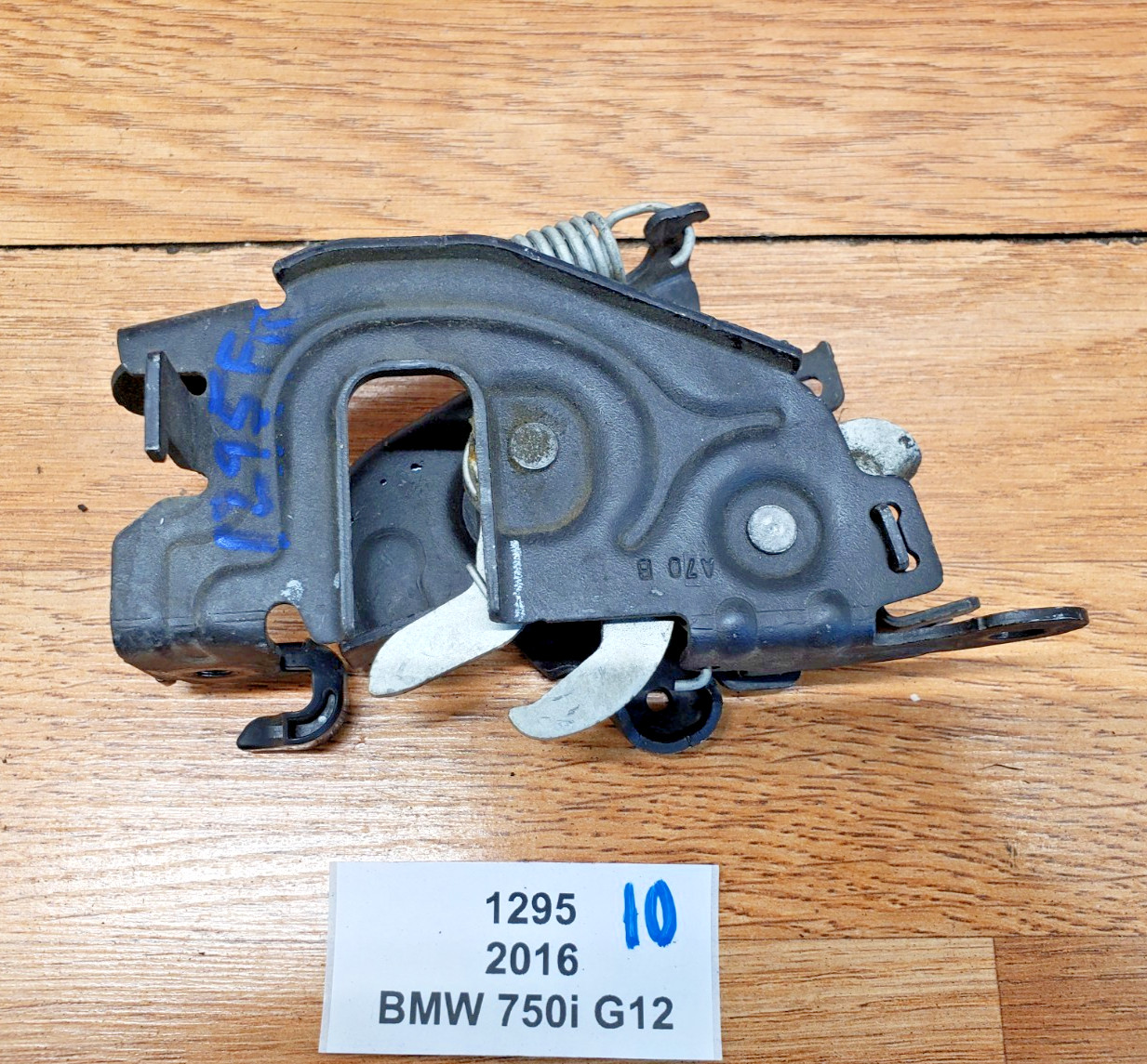 ✅17-23 OEM BMW G12 G20 G30 F90 M5 Front Right Passenger Hood Lock Latch Actuator