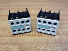 Siemens 3RH1911-1FA11 Auxiliary Switch Block 3RH19111FA11 (Pack of 2)