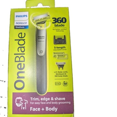 Philips Norelco OneBlade 360 5V Electric Shaver Kit  Black Qp2834 70