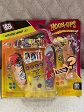 RARE TECH DECK BOARD SHOP SET HOOK-UPS X THE HUNDREDS NEW ON CARD