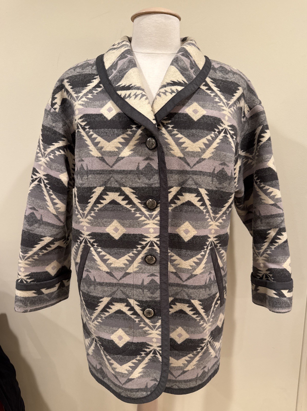 Vtg Pendleton Knockabouts Aztec Southwestern Ranc… - image 1