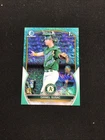 2023 Bowman Chrome Prospects 1st Daniel Susac Aqua Shimmer A's/Giants #'d 93/125
