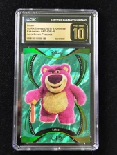 2025 Kakawow Aura Disney Green Peacock #AD-IGR-49 Lotso 1/25 CGC Gold 10 -HAUS