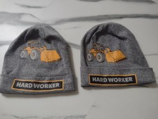 2x Kinder Jungen dünne Mütze Übergangsmüt...