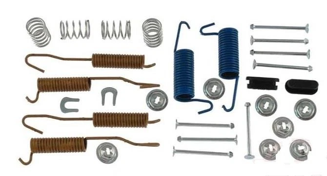 Kit de frenos Ford Bronco F100 1964-1975 zapata tambores resorte cilindro rueda delantero Foto 4 de 4