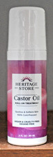 Heritage Store Castor Oil Roll On Treatment 3 Fl Oz Soothes  Softens Skin 89 ml