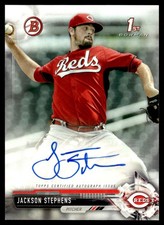 2017 Bowman Paper Prospect Autographs Jackson Stephens Auto Cincinnati Reds