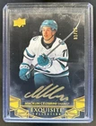 2024-25 Upper Deck Cup Macklin Celebrini Exquisite Collection Black Auto #1/25