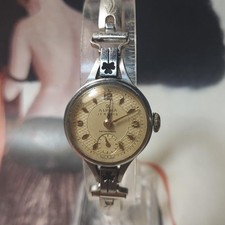 Alpha Analog Mechanical(Manual) Women Antique Watch American Ladies Watch Vintag