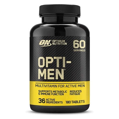 Optimum Nutrition Opti-Men Multi Vitamin - Premium Vitamins & Minerals 180 Caps