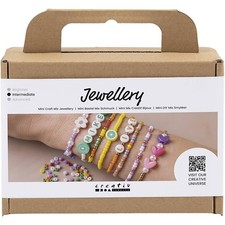 Creativ Art and Craft Supply, Vibrant, Beads Making Kit for Bracelets, One Size