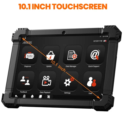 ANCEL X7 All System Bidirectional OBD2 Scanner TPMS SRS DPF Diagnostic Tool