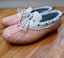 JBU by Jambu Slip-on Gwen Garden Ready Women’s 9M Rubber Duck Shoes Cream/Peach
