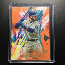 2020 Topps Inception - Austin Nola #10 Orange 13/50 (RC) Seattle Mariners 