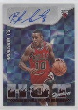 2022-23 Panini NBA Hoops Hot Signatures Red 25/25 BJ Armstrong #HS-BJA Auto 0w8