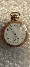 1920's Elgin Pocket Watch Model 3 Grade 303 Vintage