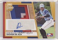 2022 Panini Elite Extra Edition Gold 5/10 Diover De Aza #DMS-DD Auto z1r