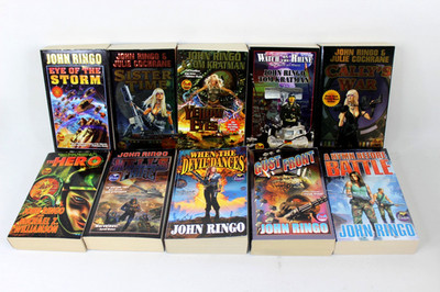 John Ringo Legacy of the Aldenata Series (10) Pb Book Lot Watch on the Rhine