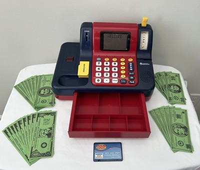 Learning Resources Pretend & Play Teaching Cash Register VTG 2003 Works Great.