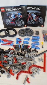 LEGO TECHNIC 42036 STREET MOTORCYCLE complete (01/6)