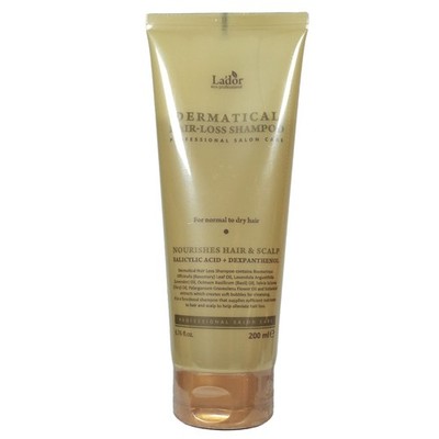 Lador Dermatical Hair Loss Shampoo 200ml Korean Shampoo Koreanisches Shampoo