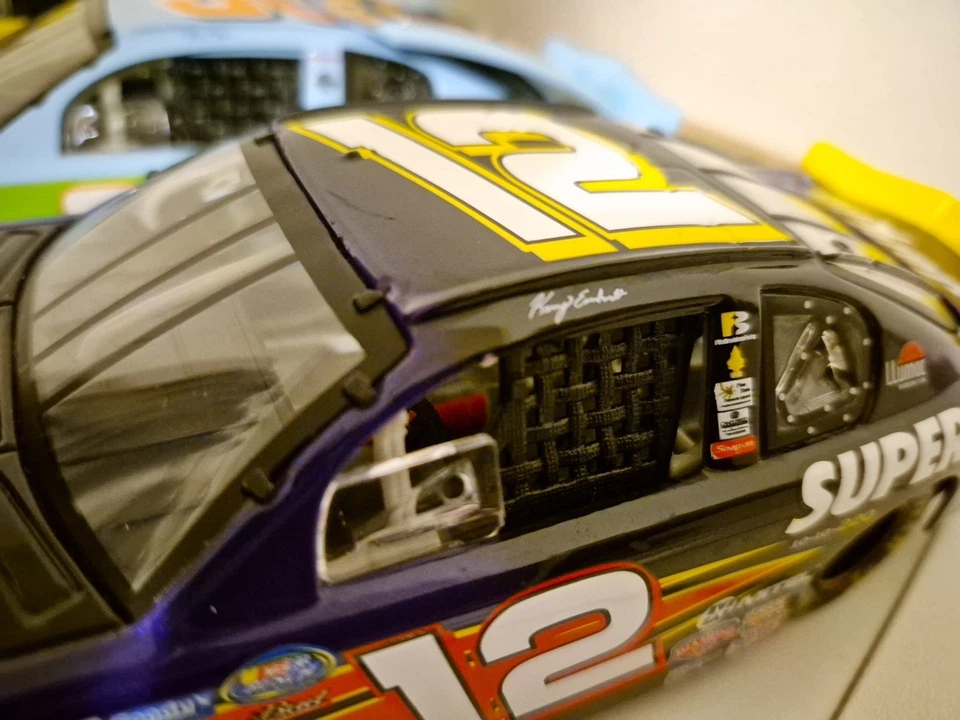 Lot Of 4 Nascar Collectible Diecast Cars Chevy Monte Carlo 1:24 #5,#10, #12, #30 - Image 3 of 4