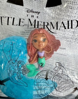 2022 Disney THE LITTLE MERMAID Toy #2 ARIEL McDonald s Happy Meal NEW Mint MIP